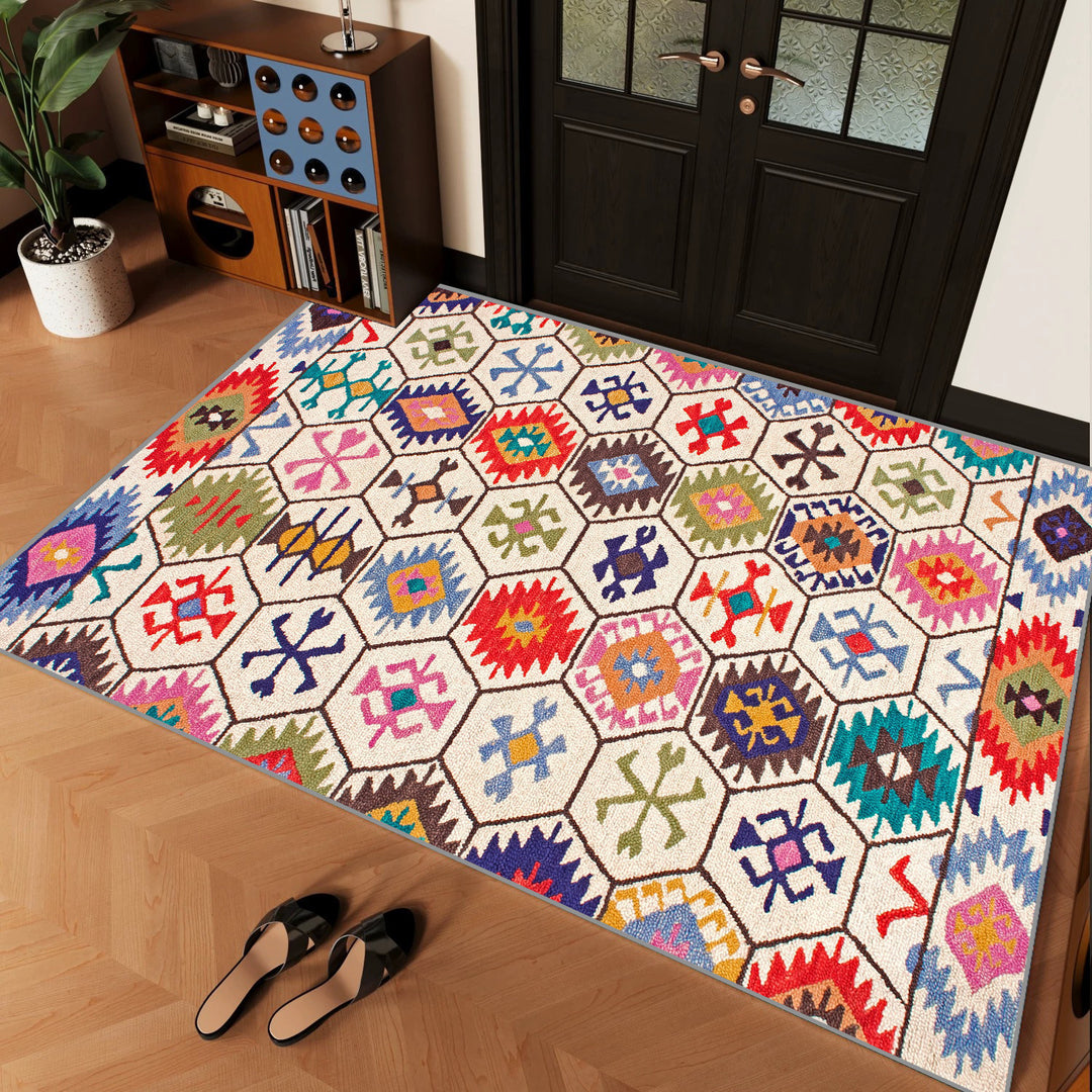 Geometric Pattern Area Rug