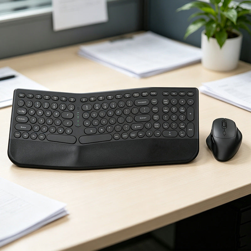 Ergonomic Wireless Keyboard and Mouse Combo Kalsten