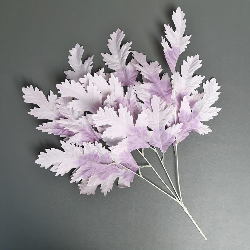 Decorative Faux Leaf Stem for Home Display