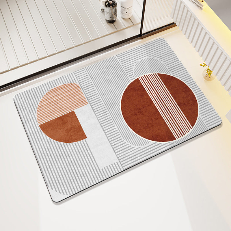 Non-Slip Modern Bath Mat Kalsten