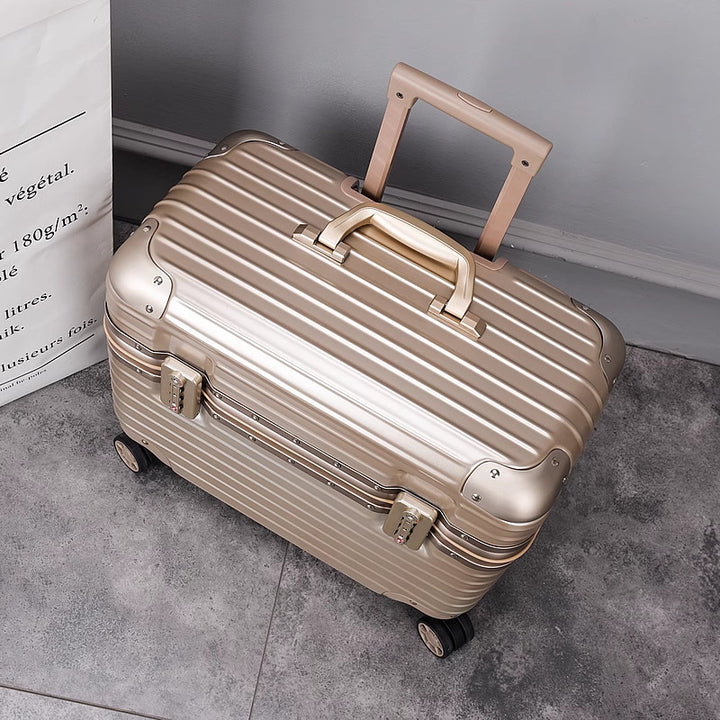 Sleek Hardshell Compact Travel Trolley