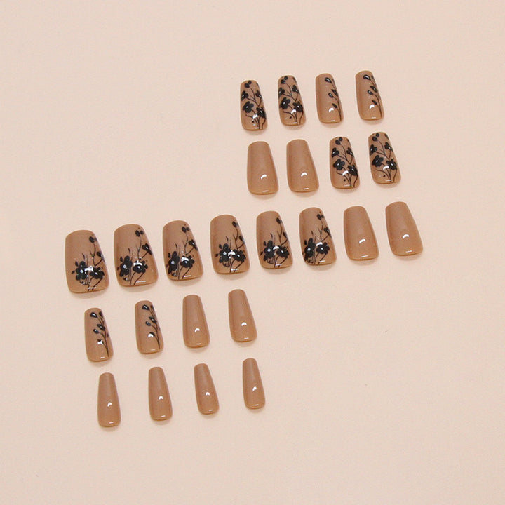 Floral Articulated Press-On Nail Tips Kalsten
