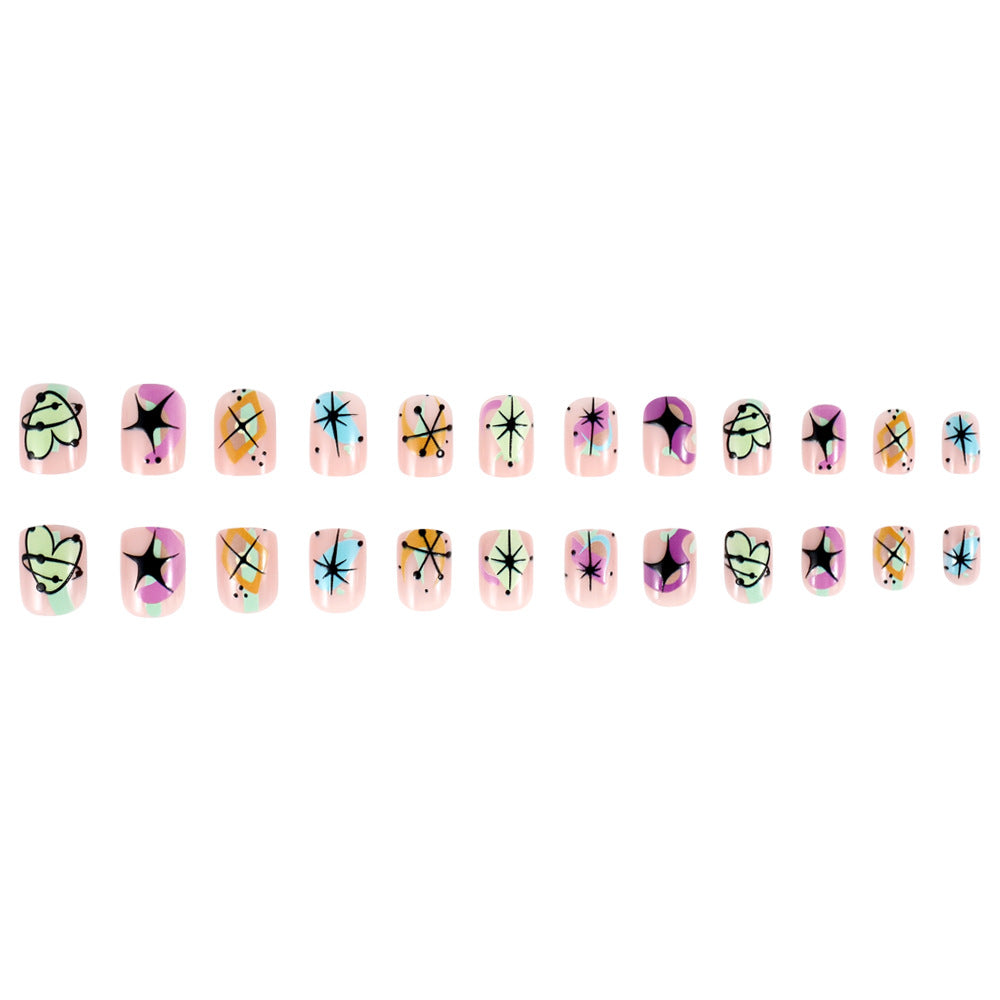 Artistic Abstract Nail Art Kalsten