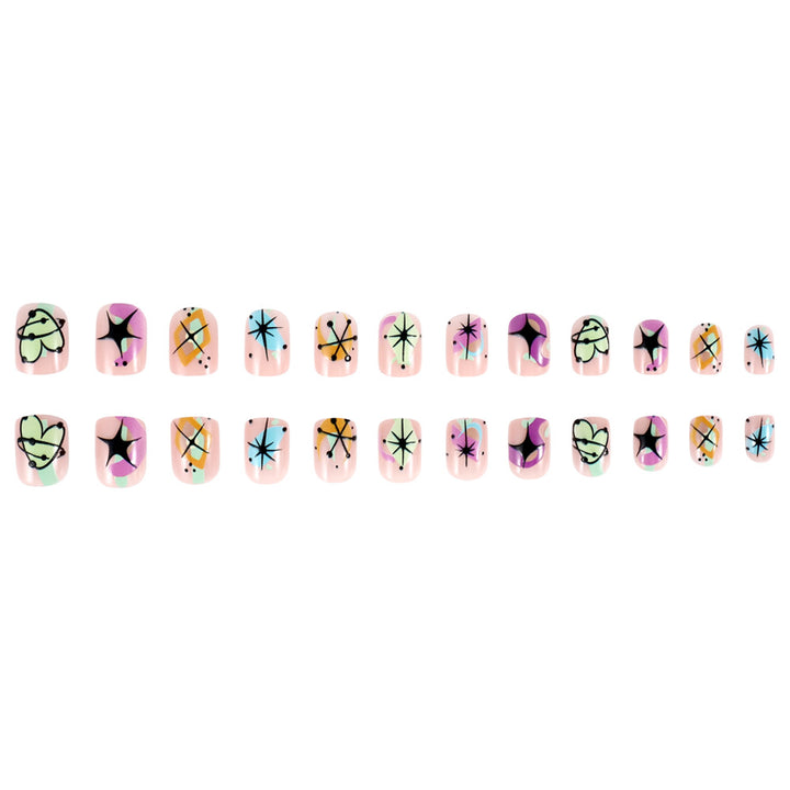 Artistic Abstract Nail Art Kalsten
