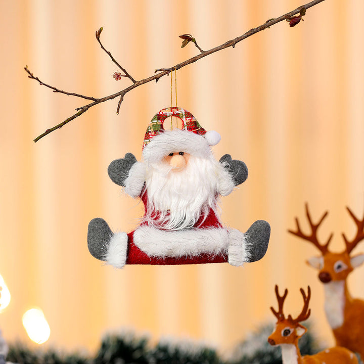 Decorative Felt Santa Ornament Kalsten