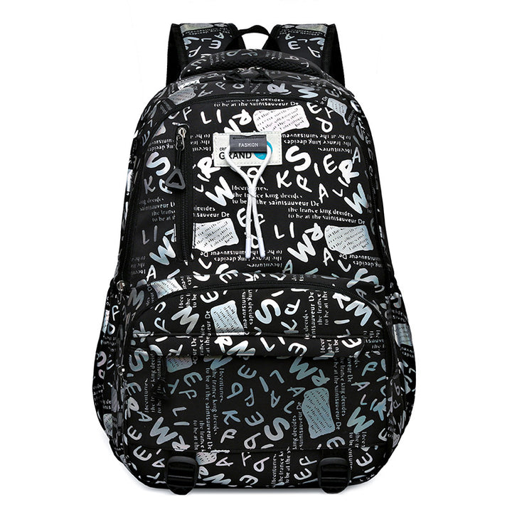 Trendy Graphic Print Backpack