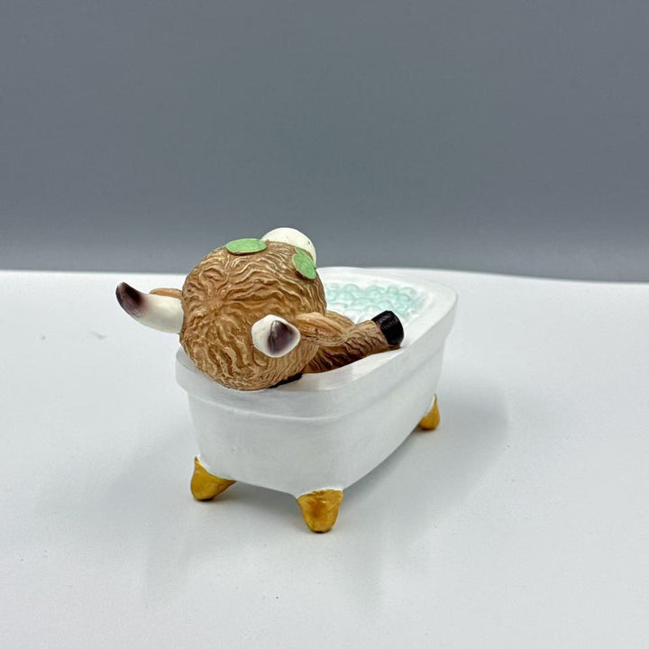 Duck figure in stylish relaxation bath Kalsten