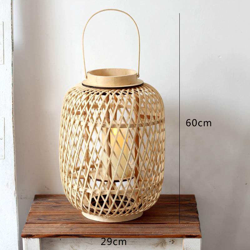 Handmade Rattan Lantern Kalsten