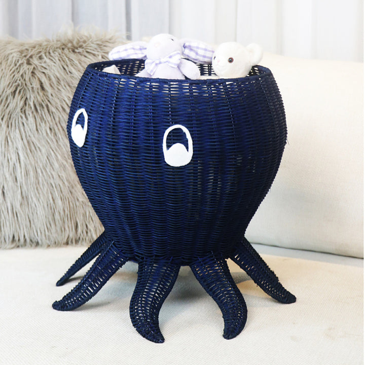Cute Octopus-Shaped Woven Planter Kalsten