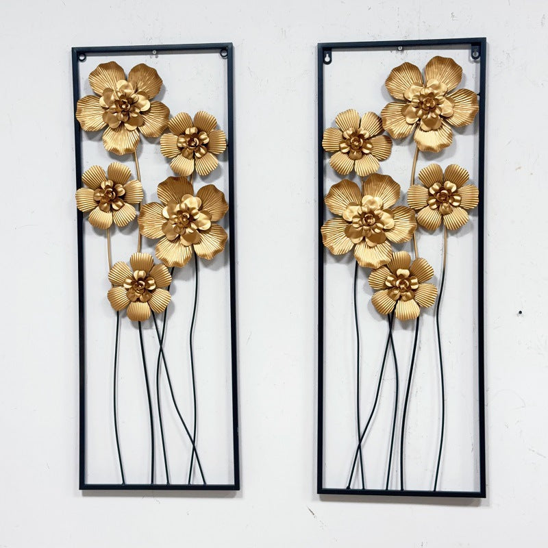 Artistic Floral Wall Metal Decor Kalsten