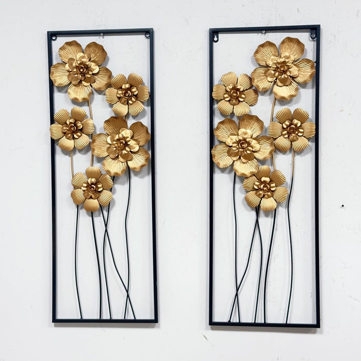 Artistic Floral Wall Metal Decor Kalsten