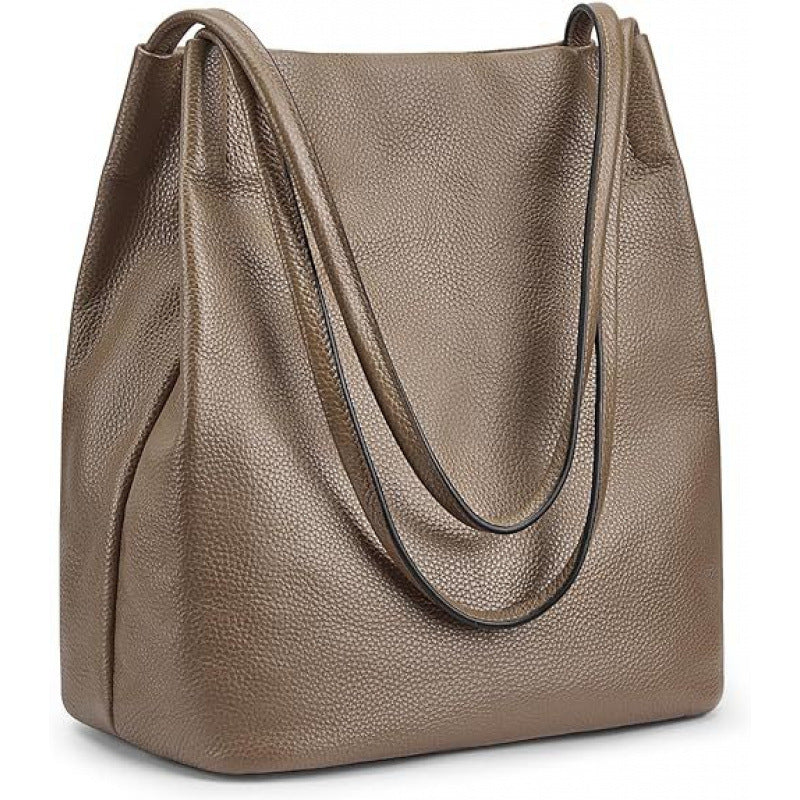 Stylish Leather Hobo Handbag Kalsten