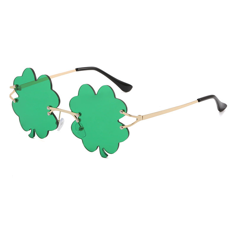 Women playful sunglasses with unique flower frame Kalsten