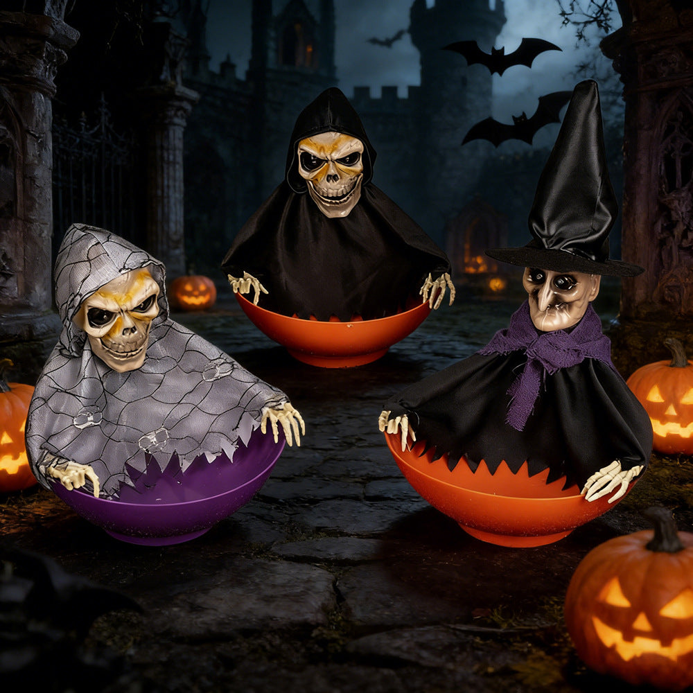 Halloween-themed Candy Bowl Decoration Kalsten