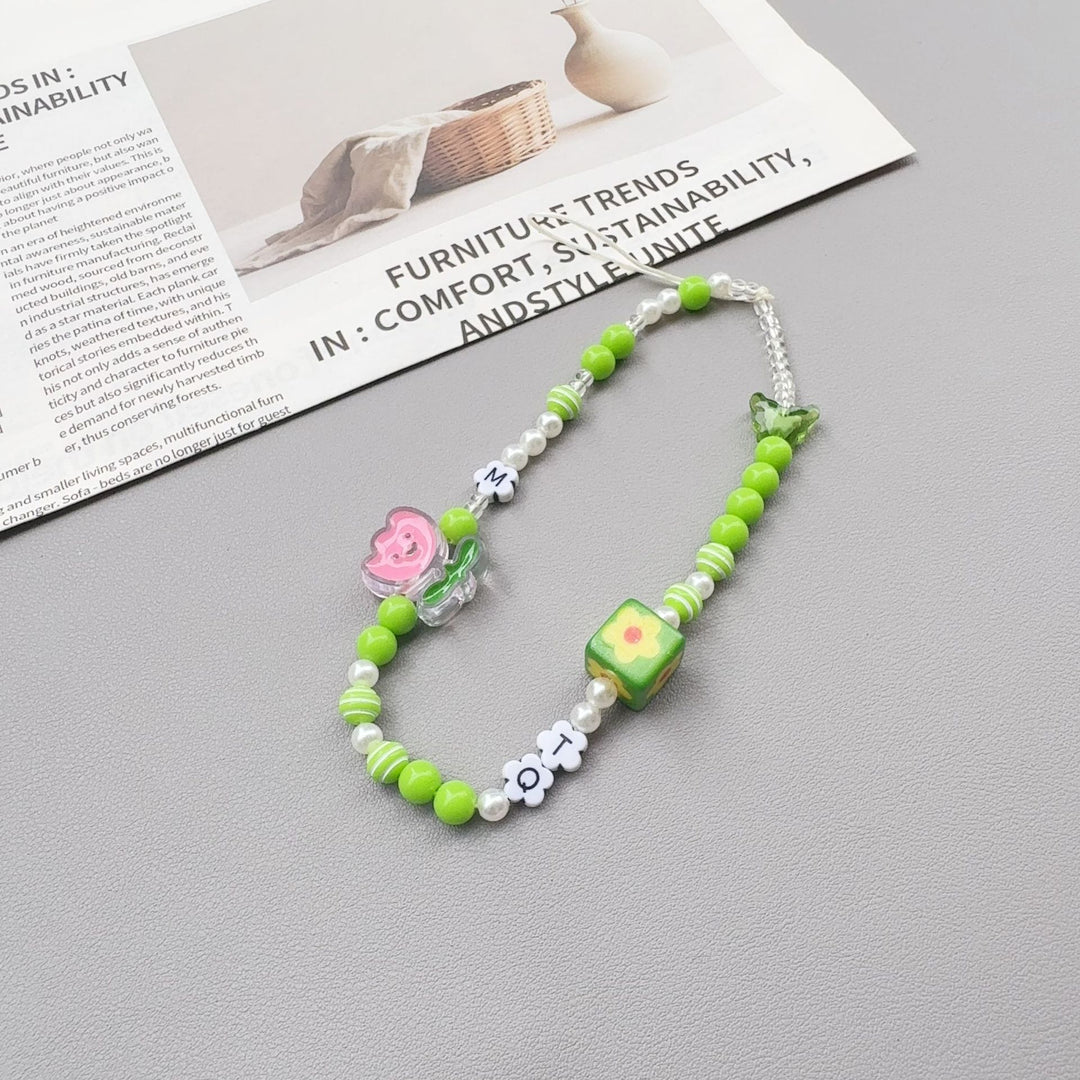 Heart-Shaped Beaded Eyewear Chain Kalsten