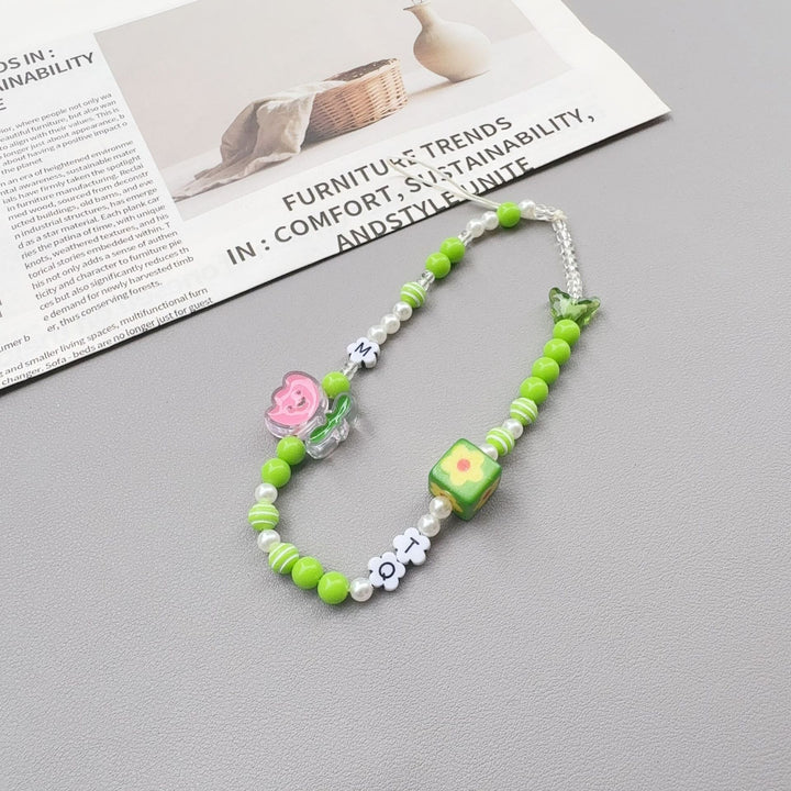 Heart-Shaped Beaded Eyewear Chain Kalsten