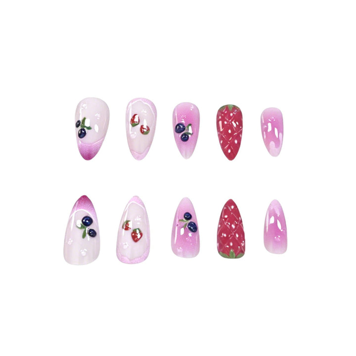 Artistic Fruit-Inspired Nail Art Kalsten