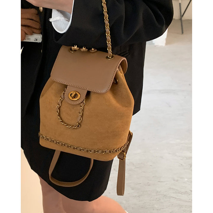 Premium Suede Backpack Kalsten