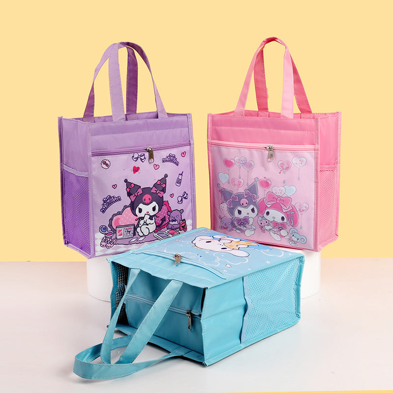 Insulated Bear-Themed Lunch Tote Kalsten