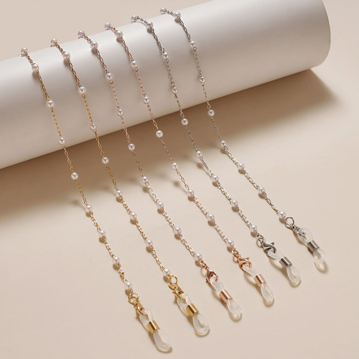 Elegant Pearl-Linked Eyewear Chain Kalsten 1786763834