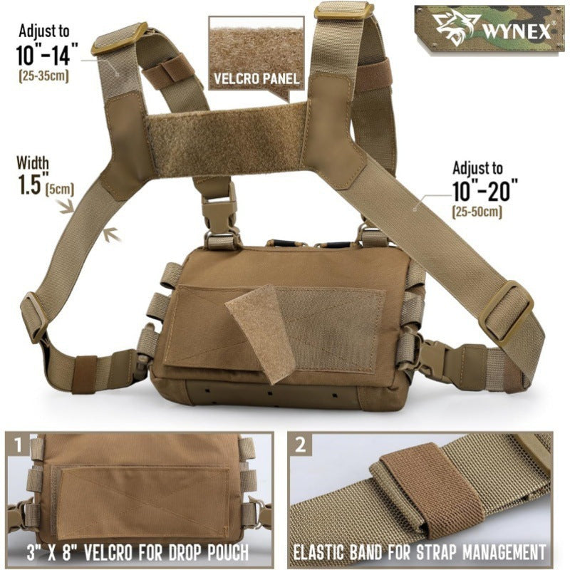 Multifunctional Tactical Shoulder Bag Kalsten