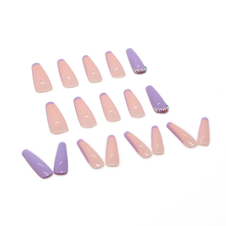 Artificial nail set with elegant and sparkling design Kalsten