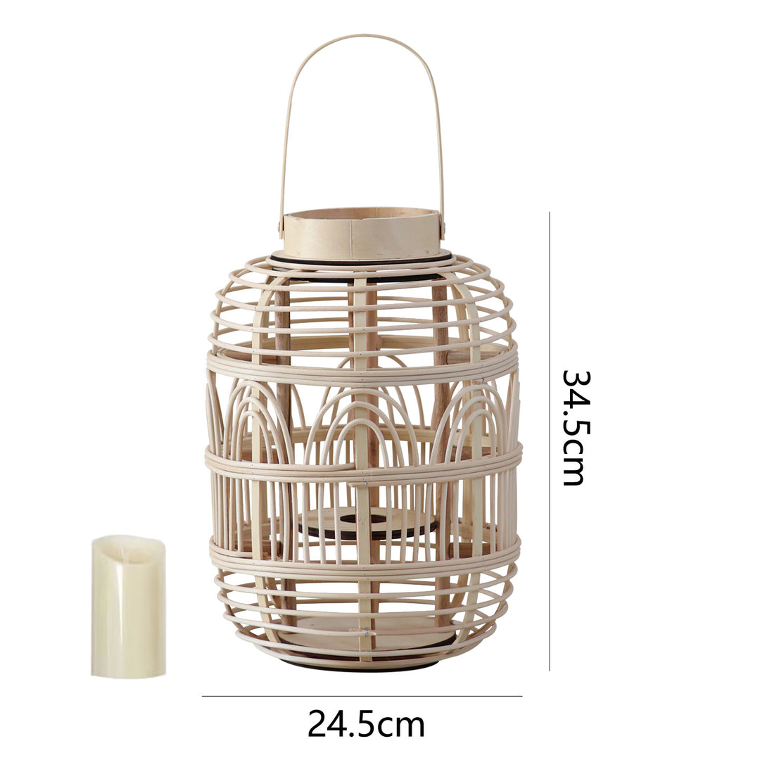 Decorative Rattan Lantern Kalsten