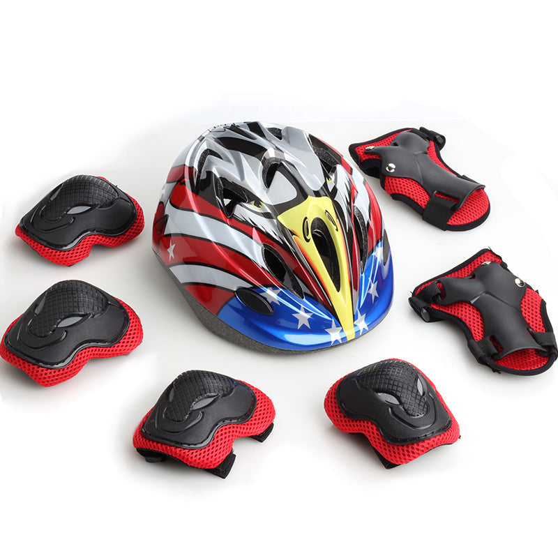 Safety Helmet and Protective Gear Set Kalsten