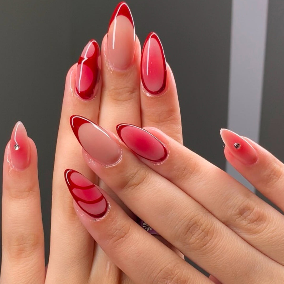 Artistic Stiletto Press-On Nail Set Kalsten