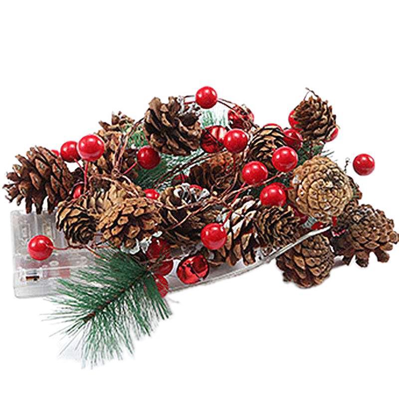 Decorative Pine Cone String Lights Kalsten