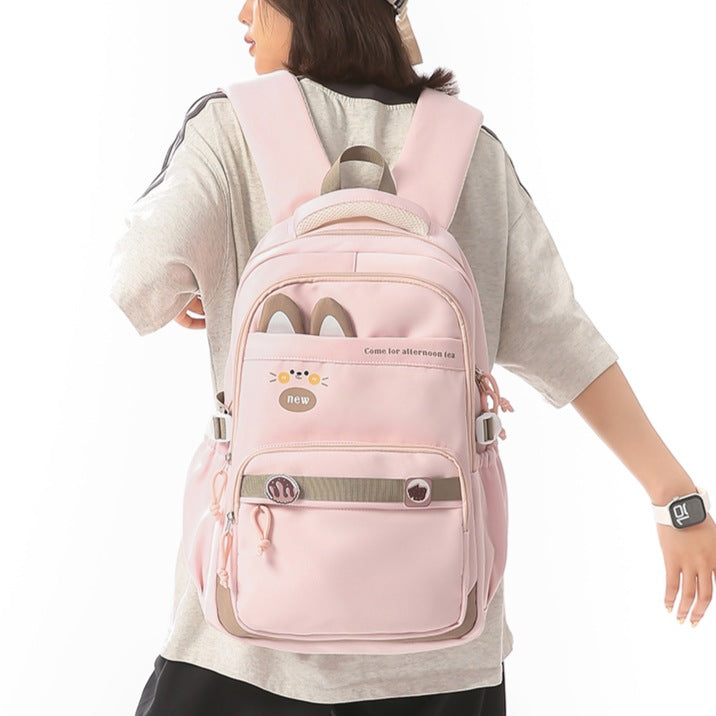 Cat-Ear Design Casual Backpack Kalsten