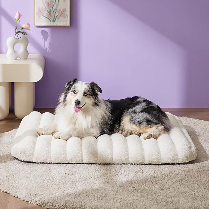 Plush Orthopedic  Lounge Bed   Dog Bed