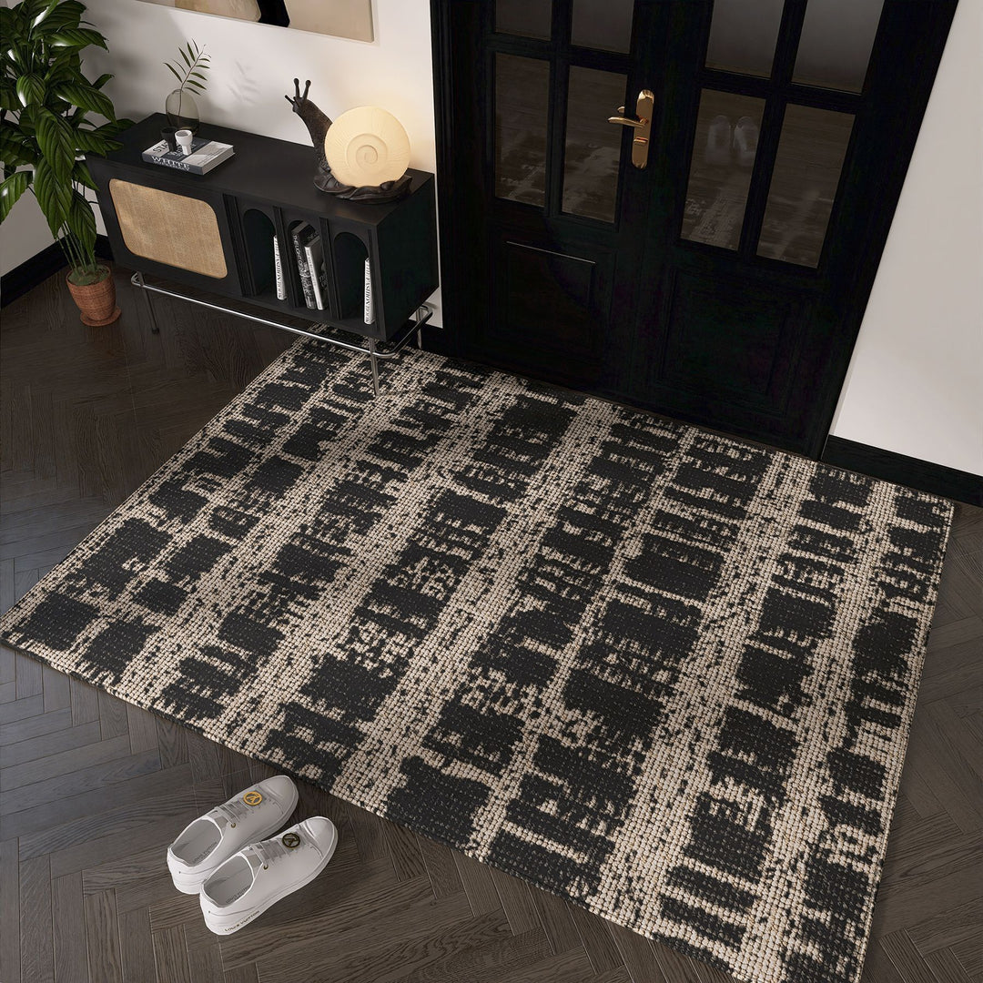 Abstract Patterned Area Rug