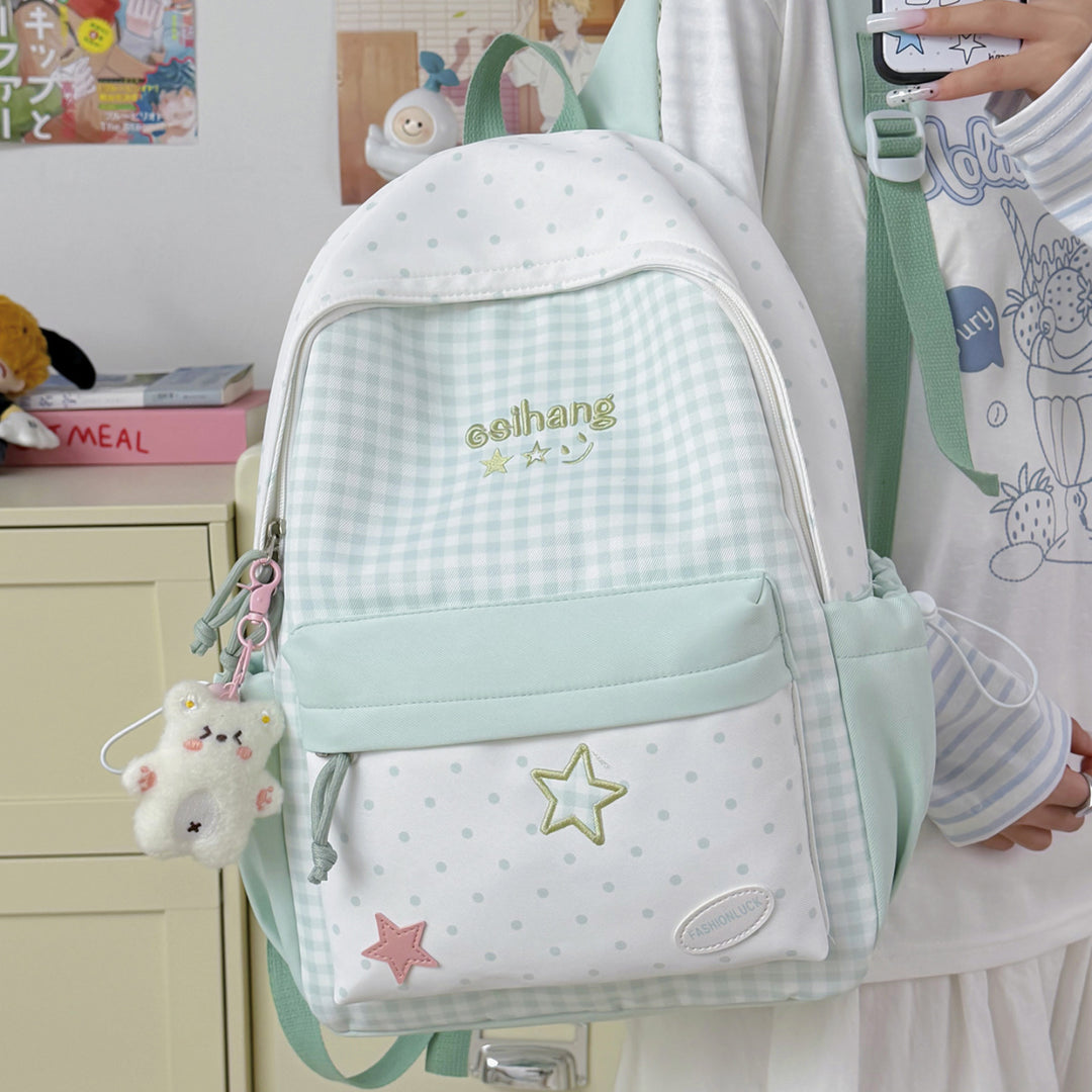 Stylish Patterned Backpack Kalsten