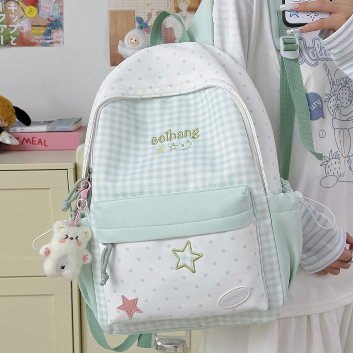 Stylish Patterned Backpack Kalsten