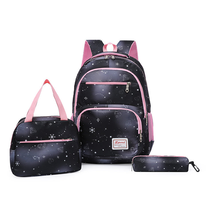 School backpack with breathable back panel and adjustable shoulder straps Kalsten