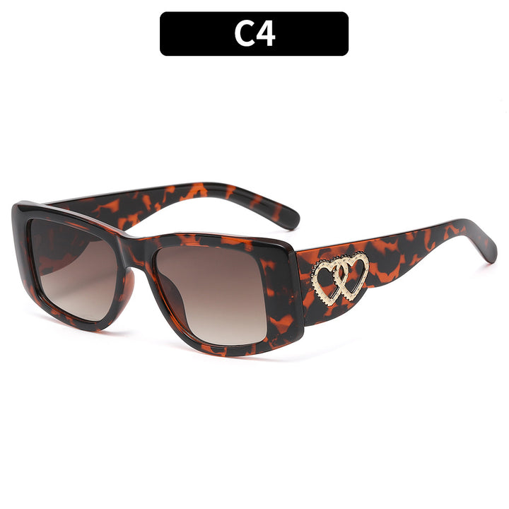 Elegant Statement Square Frame Sunglasses