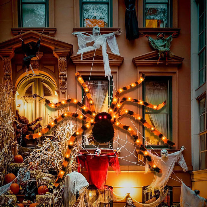 Decorative LED Spider with Light Effects