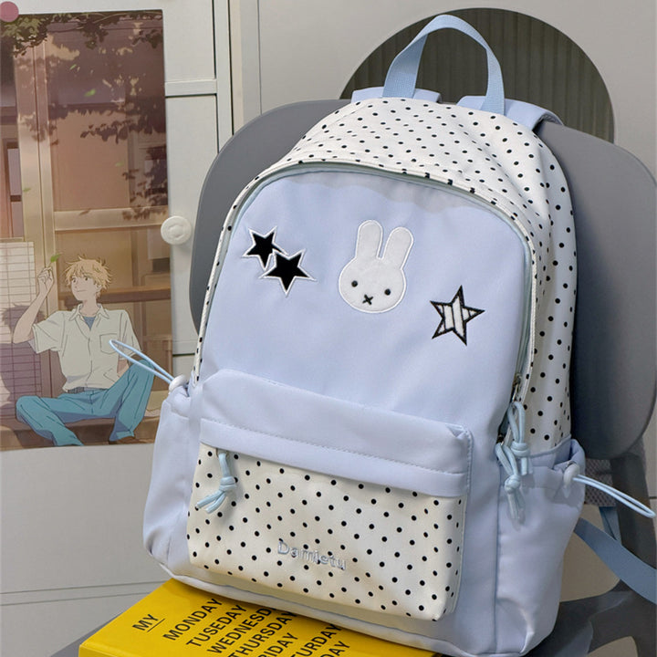 Cute Bunny-Embellished Backpack Kalsten