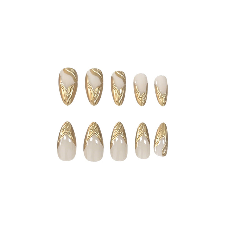 Artistic Sculpted Acrylic Nail Enhancements Kalsten