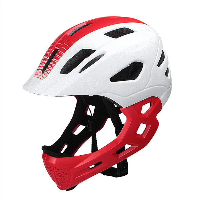 convertible mountain bike helmet with detachable chin guard and high-flow ventilation Kalsten