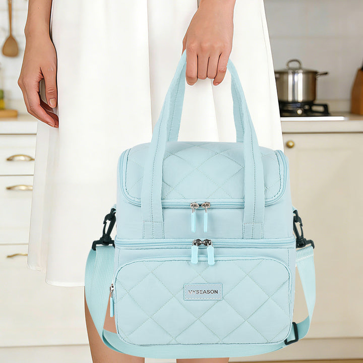 Quilted Insulated Lunch Carrier Kalsten