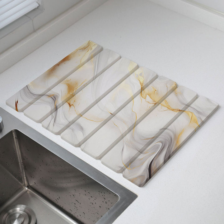 Elegant Kitchen Drying Mat