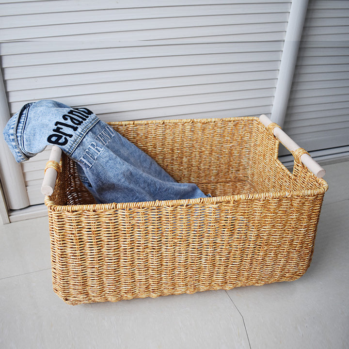 Large Handwoven Storage Basket Kalsten