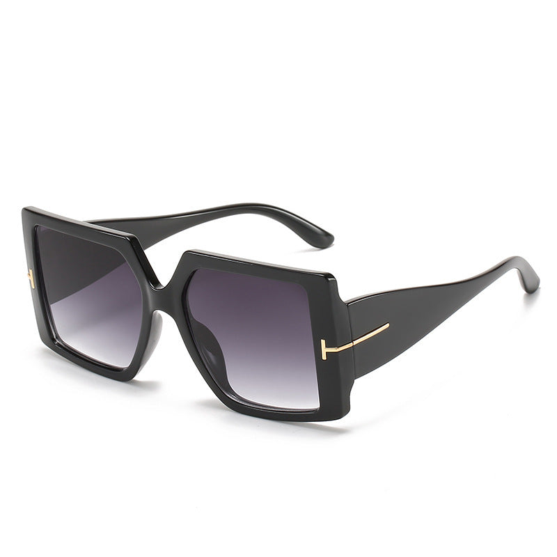 Oversized Geometric Shield Sunglasses Kalsten