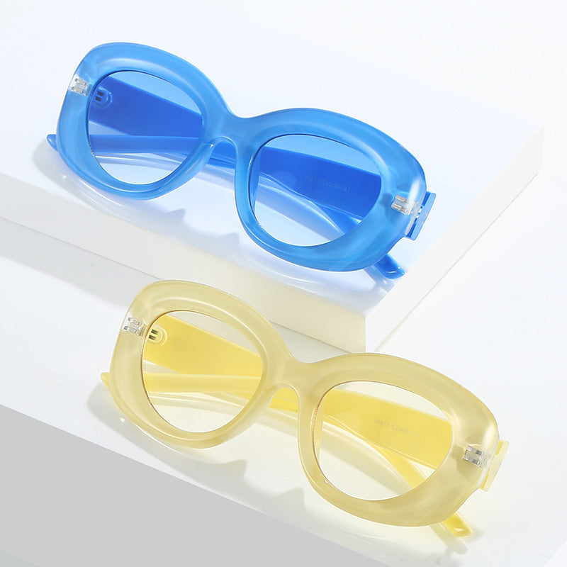 Stylish Oversized Shield Sunglasses Kalsten