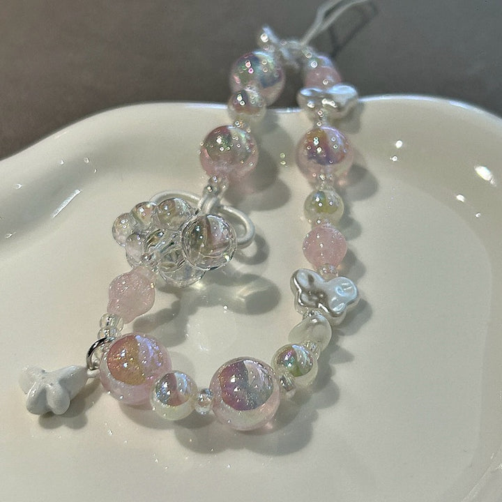 Elegant Beaded Charm Necklace Kalsten