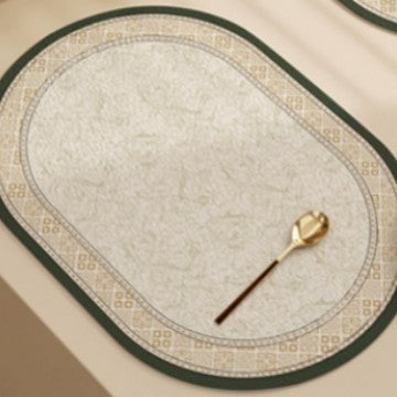 Floral-Themed Decorative Placemats Kalsten