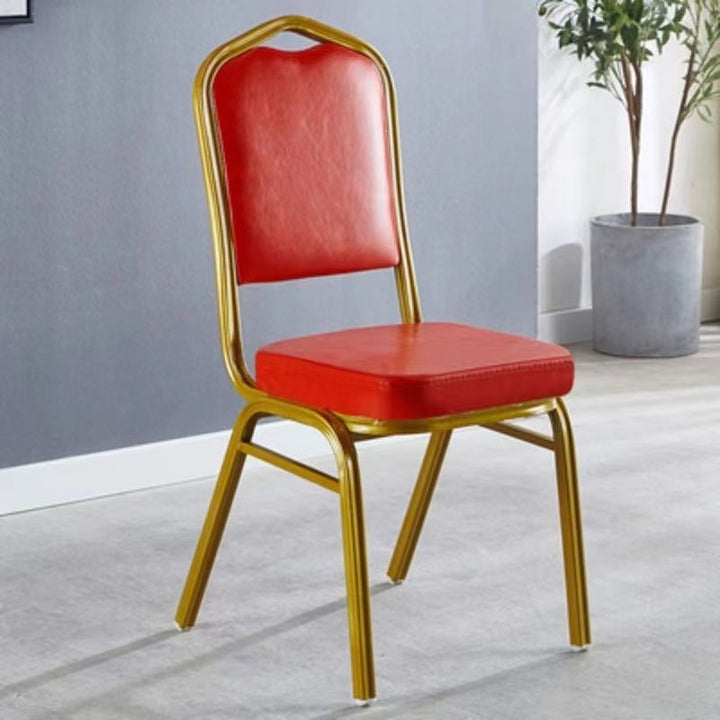 Elegant Upholstered Dining Chair with Gold Frame Kalsten