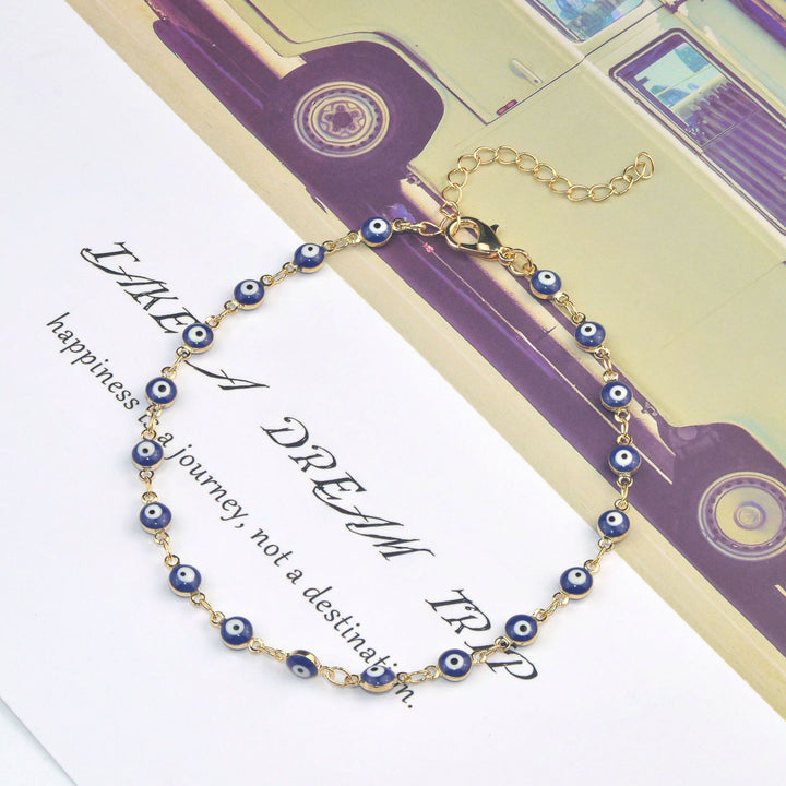 Colorful Beaded Ankle Bracelet Kalsten